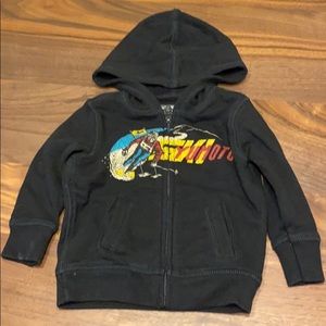 Lucky Brand Zip Up Hooded Sweatshirt, Size 18-24M